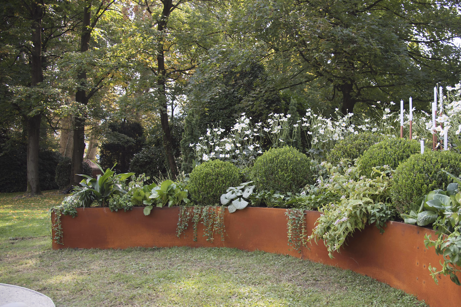 View 17 of the “Lunar Cycle” garden design, created by Roberto Landello.