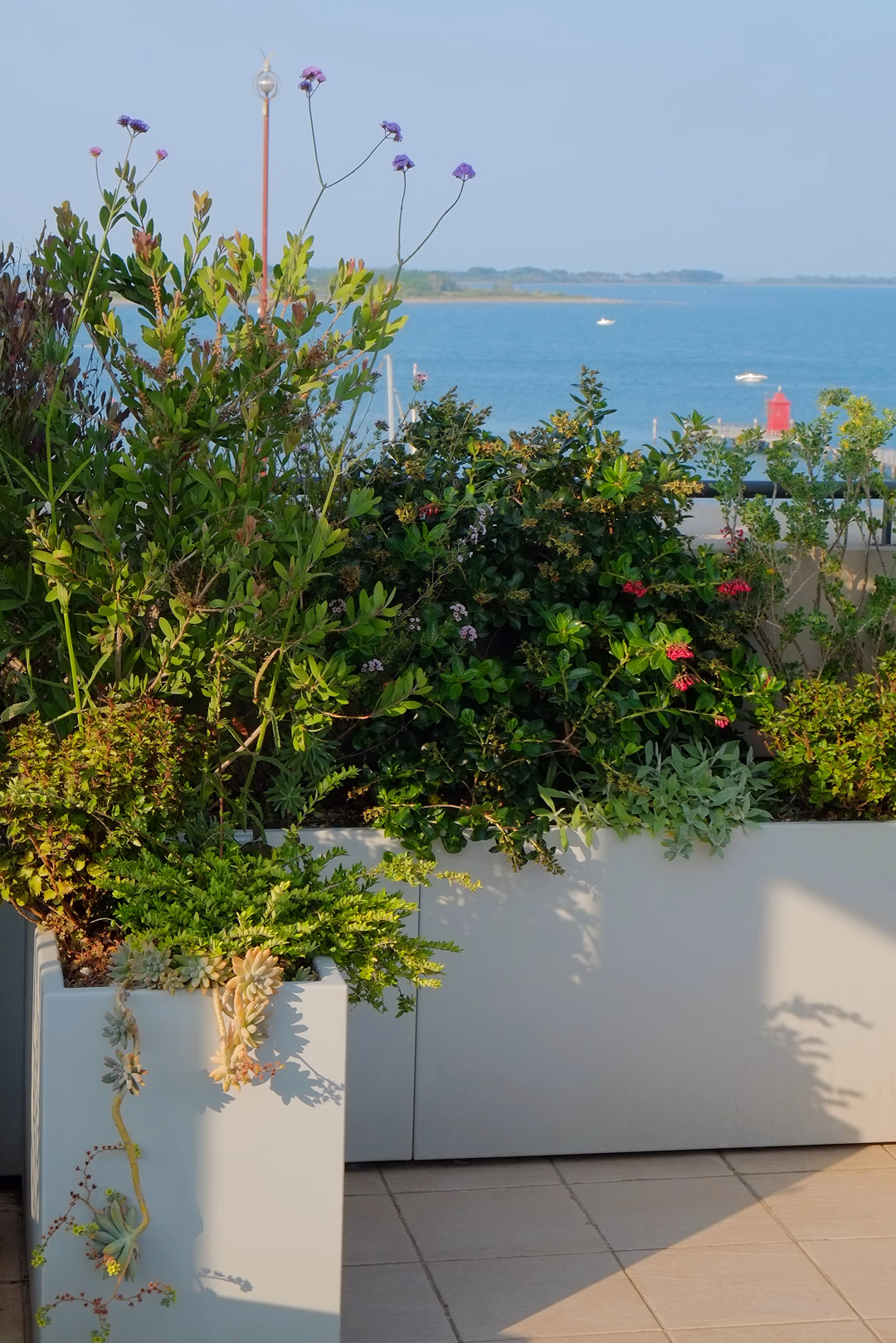 Vista 13 del progetto di giardino Porta del mare, realizzato da Roberto Landello.
